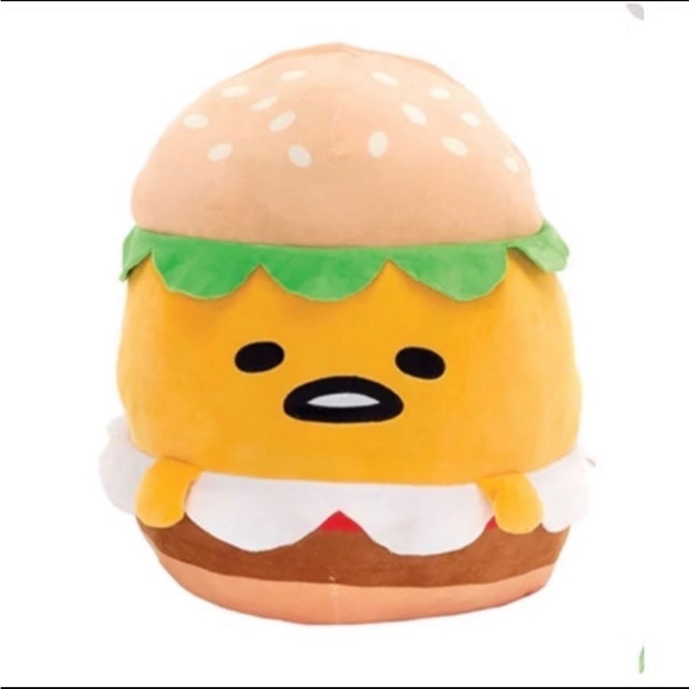 7.5 inches Gudetama hamburger plush